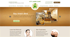 Desktop Screenshot of citylaserclinic.com